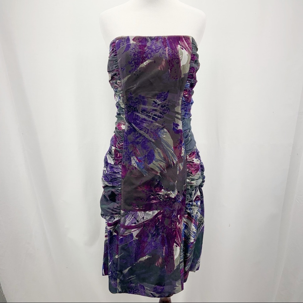 Betsy Johnson strapless cocktail dress 10 (I5)